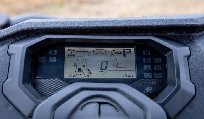 Easy to Read Multi-Function Dash