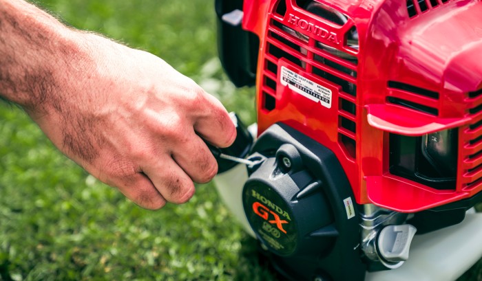 Easy starting, 4-stroke Honda engine